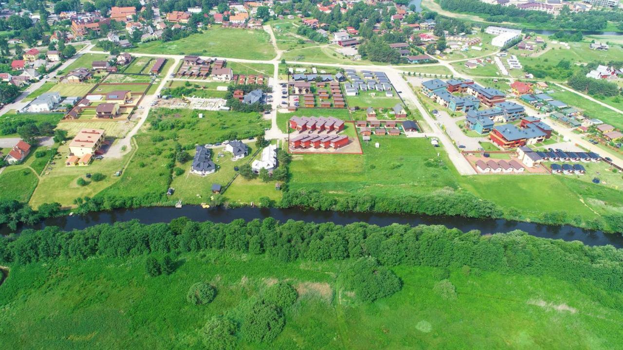 Vila Gulbes Takas Šventoji Esterno foto